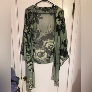 Status by Chenault sheer cardigan